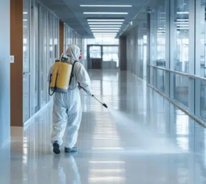 Pulizia di ospedali